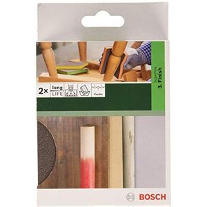 Bosch Accessories DIY contour schuurpad (2 stuks, 68 x 120 x 13 mm, super fijn)