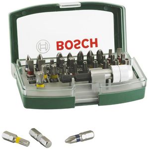 BOSCH Schrauberbit-Set, 32-teilig mit Farbcodierung