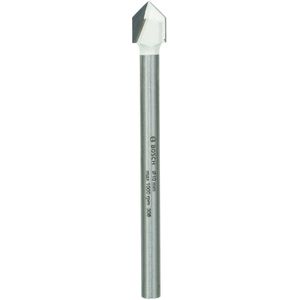 Bosch CYL-9, Bohrer, 1 cm, 9 cm, Weiche Keramik-Wandfliese, Weiche Fliese, Weiche Wandfliese, Ungehärtetes Glas, Zylinderförmige Welle, Edelstahl, Weiß