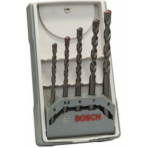 Bosch Professional 5-delige CYL-3 betonborenset Set (voor beton, Ø 5–8 mm, accessoire klopboormachine)