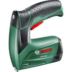 Bosch Accu Tacker PTK 3,6 Li (Geïntegreerde Accu, 3,6 V, In Metalen Doos)