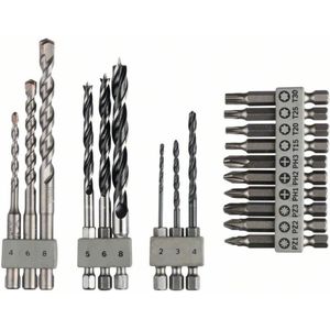 Bosch Uneo gemengde set - 19 delig