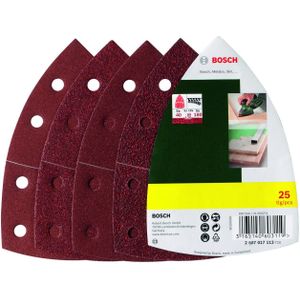 Bosch SLIBEBLADSÆT PSM 102X62MM 11H 25STK PL