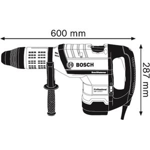 Boorhamer GBH 12-52 D (Handgreep, machinedoek, vettube)