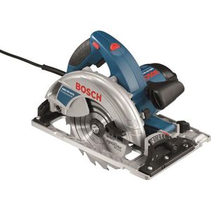 Bosch Professional GKS 65 GCE Cirkelzaagmachine - Afzuigadapter, HM-zaagblad 190 mm Ø, inbusstiftsleutel SW 5