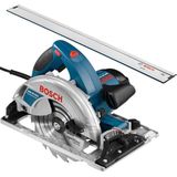 Bosch GKS 65 GCE Cirkelzaag En Geleiderail In L-Boxx - 1800W - 190mm