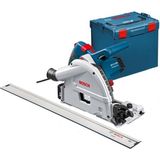 Bosch Blauw GKT 55 GCE Invalzaag | + 1.6m geleiderail | in L-Boxx - 0601675002