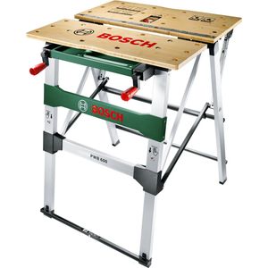 Bosch PWB 600 - 680 mm - 552.6 mm - 834 mm - Schwarz - Grün - Metallisch - 200 kg - Aluminium - Bamboo - Holz (0603B05200)