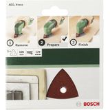 Bosch Accessoires Schuurblad 105mm | G40 | Rw | 6 Gaten | Velc | 5-delig - 2609256A55