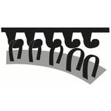 Bosch - 2609256A73 - Multi-Schuurpapier - Geperforeerd - Korrelgrootte 40 - 5 Stuks - Voor Multischuurmachine