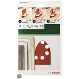 Bosch - 2609256A73 - Multi-Schuurpapier - Geperforeerd - Korrelgrootte 40 - 5 Stuks - Voor Multischuurmachine