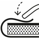 Bosch - 2609256B07 - Schuurpapierset - Geperforeerd - Korrelgrootte 60, 120, 180 - 1 set