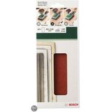Bosch - 2609256B07 - Schuurpapierset - Geperforeerd - Korrelgrootte 60, 120, 180 - 1 set
