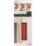 Bosch - 2609256B11 - Schuurpapier - Ongeperforeerd - Korrelgrootte 120 - 10 Stuks