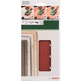 Bosch - 2609256B25 - Schuurpapierset - Geperforeerd - Korrelgrootte 60, 120, 180 - 1 set