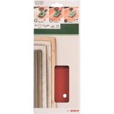 Bosch - 2609256B30 - Schuurpapier - Geperforeerd - Korrelgrootte 180 - 10 Stuks