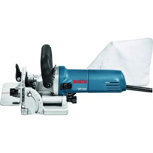 Bosch Professional GFF 22 A, 670 W nominaal opgenomen vermogen, 9.000 min-1 stationair toerental, 22 mm snijdiepte, dubbele sleutel, HM-schijffrees, L-BOXX