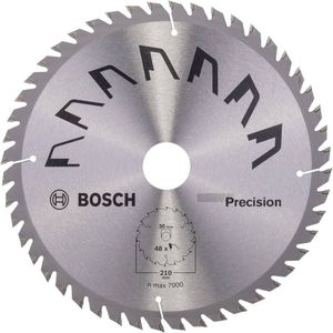 Bosch Accessoires Cirkelzaagblad Precision 210X30/25X2.5 T48 - 2609256B58