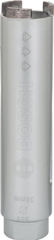 Bosch - Diamantboorkroon - Voor Droog Boren - G 1/2" - 38 mm - 150 mm - 3 Segmenten