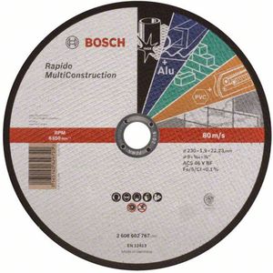 Bosch PRO Multi Material Schleifscheibe 230 x 1,9 x 22,23 mm - 2608602767