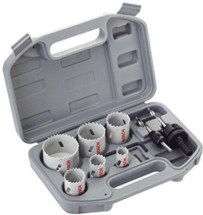 Gatenzaagset - 9-delig - HSS Bi-metaal - 24 mm tot 52 mm