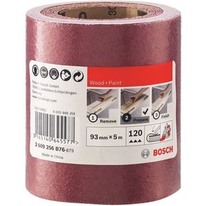 Bosch - Schuurrol - Hout - 93mm x 5m - Korrel 120