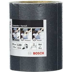 Bosch Accessoires Schuurrol | Steen/Lak | 93mmx5M | K120 - 2609256C08
