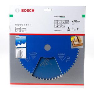 Bosch Accessories cirkelzaagblad Expert for Wood (voor hout, 254 x 30 x 2,4 mm, 60 tanden, accessoire cirkelzaag)