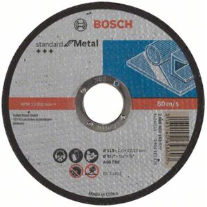Trennscheibe gerade Stundard für Metall