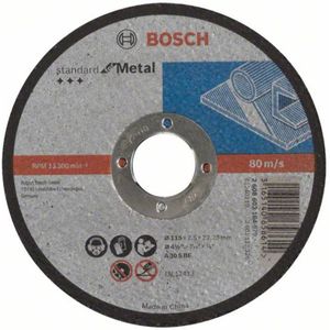 Bosch SK�RESKIVE Metaal 115X2.5MM STD