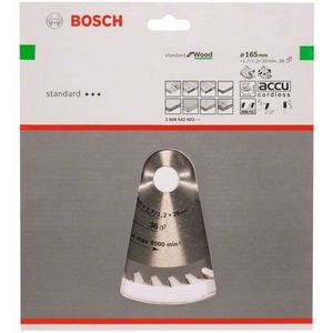 Bosch - Optiline Wood - Cirkelzaagblad - Hout - Sk5 Staal