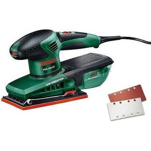 Bosch Groen PSS 250 AE vlakschuurmachine | 93x185 250w | + 25 schuurbladen - 060334020F