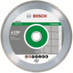 Bosch Accessoires Diamantdoorslijpschijf Standard for Ceramic 230 x 22,23 x 1,6 x 7 mm 10st - 2608603234