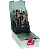 Bosch Professional 2608587018 Metaalborenset HSS-Cobalt Probox (Voor Roestvrij Staal, Accessoire Schroefboormachine), 25-Delig