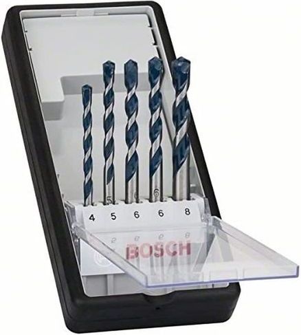 Bosch - 5-delige Robust Line Betonborenset CYL-5 4; 5; 6; 6; 8 Mm