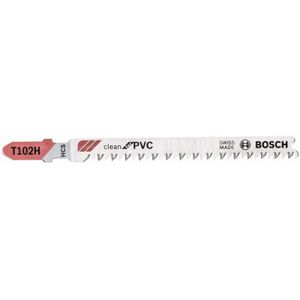 Bosch PRO Plastics PVC clean T102H Stichsägeblatt 100 mm 3-tlg. - 2608667445