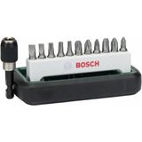 Bosch 12-delige Bitset - PH1-2- - PZ1-2- - T15-20-2 - S0.6x4. - S0.8x5.5