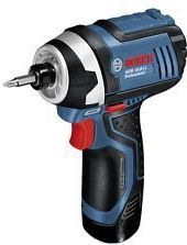 Akku-Drehschlagschrauber gdr 12V-105 2x 2,0 Ah Akkus + Lader + l-boxx - Bosch