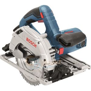 Cirkelzaagmachine GKS 55+ GCE (HM-zaagblad 165 mm Ø, vacuumadapter, verstekliniaal)