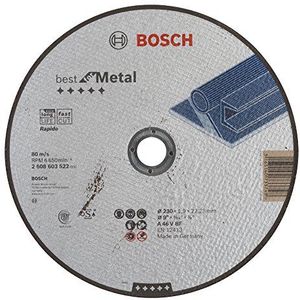 BOSCH Doorslijpschijf recht BfM - Rapido A 46 V BF, 230 mm, 1,9 mm 2608603522