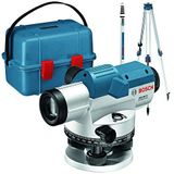 Bosch Professional optisch nivelleertoestel GOL 26 G (vergroting 26 x, maateenheid: 400 Gon, bereik: tot 100 m, meetlat GR 500, statief BT 160, in transportkoffer)
