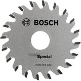 Bosch 1x Cirkelzaagblad Special (zaagblad voor Hout, Ø 65 x 1.6/1 x 15 mm, 20 Tanden, FT, Accessoires Cirkelzagen)