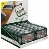 Bosch - 26-delige Schroefbit- en Ratelschroevendraaierset - Accessoires - Inclusief Opbergkoffer