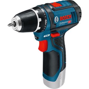 Bosch Professional 12V System GSR 12V-15 - Atornillador a batería (30 Nm, sin batería, en L-BOXX)
