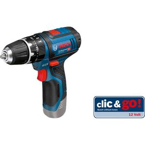 Bosch Professional 12V System accuschroefklopboormachine GSB 12V-15 (zonder accu's en oplader, in L-BOXX)