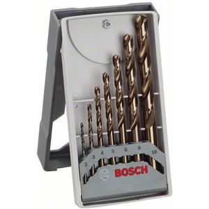 Mini X-Line Pro set met 7 HSS-Co metaalboren