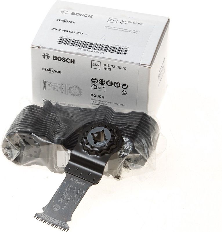 Bosch 2608662362 / AIZ 32 BSPC HCS Precision invalzaagblad- 32 x 40 mm -Hard Hout - SL