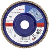 Bosch - Fächerschleifscheibe X431 Standard for Metal gerade 125 mm 80 Kunststoff - 2608601276