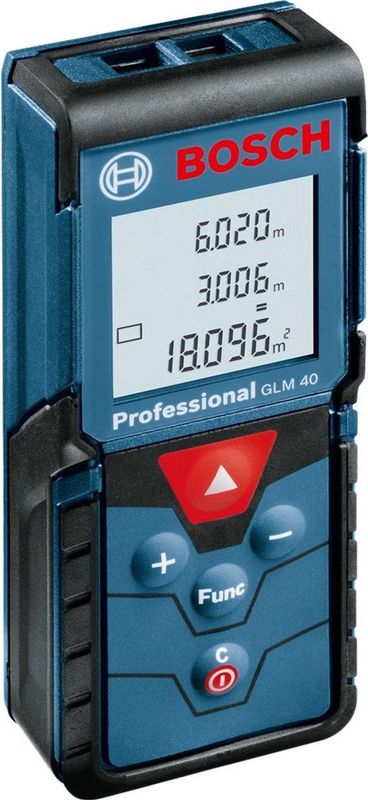 Bosch - Laser Measure GLM 40 - Afstandsmeters - Compact ontwerp - Meetmodi