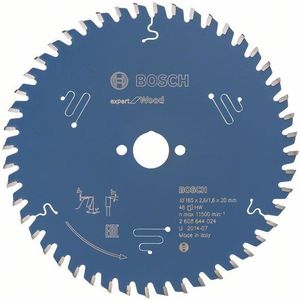 Bosch Cirkelzaagblad Expert voor hout 165x20 - 48 tanden